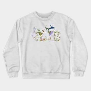 Deer Skeletons Crewneck Sweatshirt